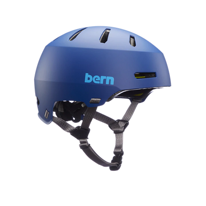 Bern Macon 2.0 MIPS Helmet - Matt Blue Wave Matt Blue Wave Small 