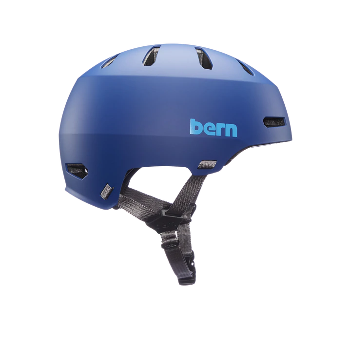 Bern Macon 2.0 MIPS Helmet - Matt Blue Wave