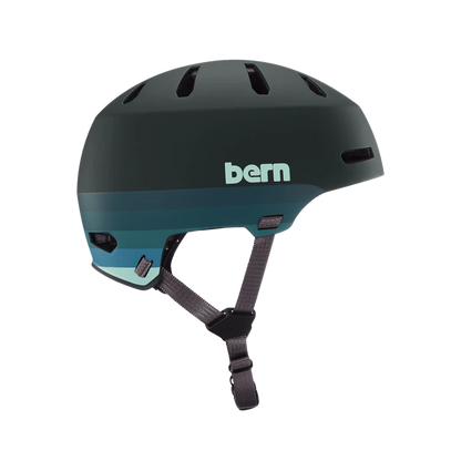 Bern Macon 2.0 MIPS Helmet - Matt Retro Forest Green