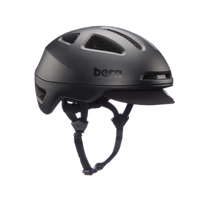 Bern Major Helmet - Matt Black Matt Black Small 