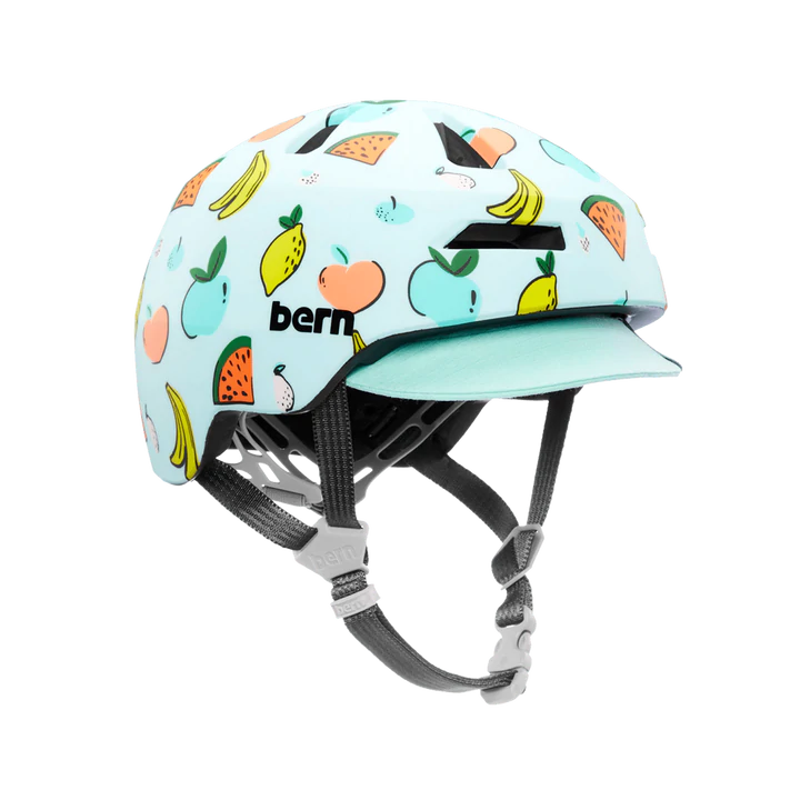 Bern Nino 2.0 Helmet - Youth - Matt Fun Fruits Matt Fun Fruits Small 