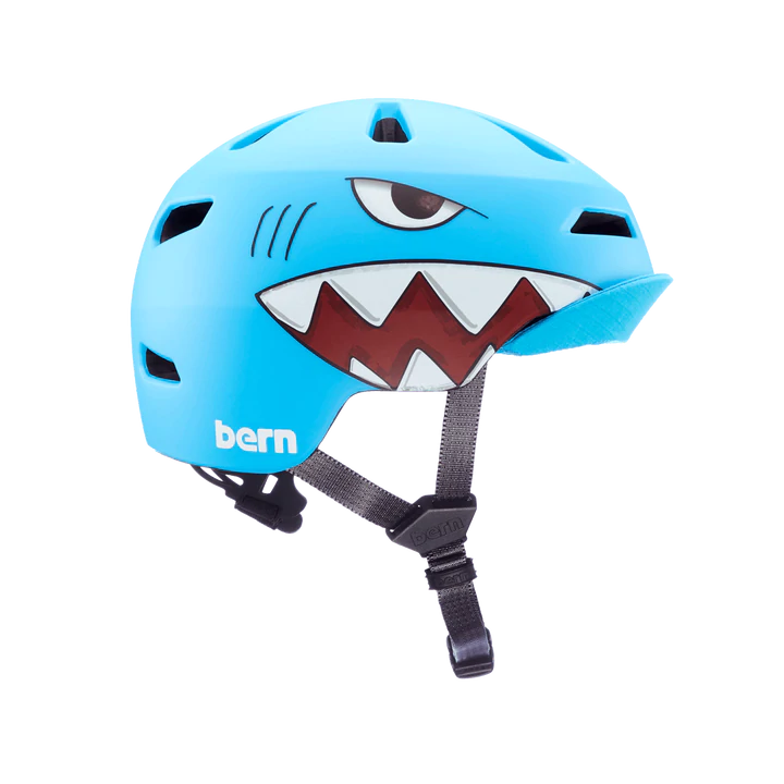 Bern Nino 2.0 MIPS Helmet - Youth - Matt Shark Bite