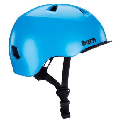 Bern Tigre Helmet with Visor - Youth - Satin Cyan Blue