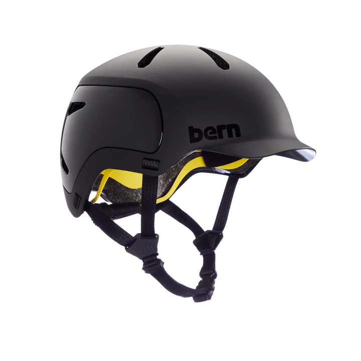 Bern Watts 2.0 Helmet - Matt Black Matt Black Small 