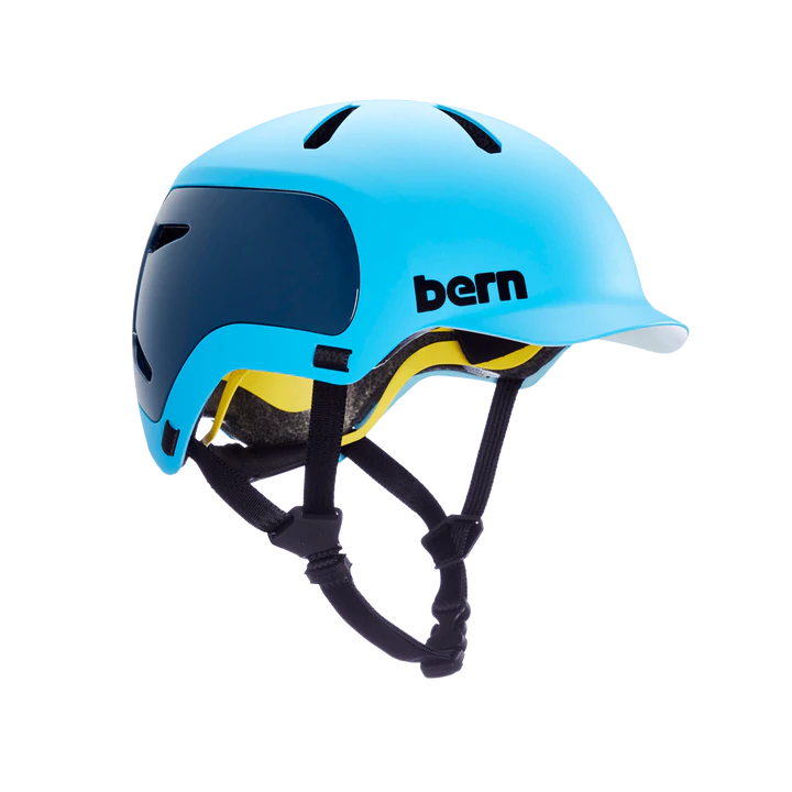 Bern Watts 2.0 MIPS Helmet - Matt Ocean Blue Matt Ocean Blue Small 