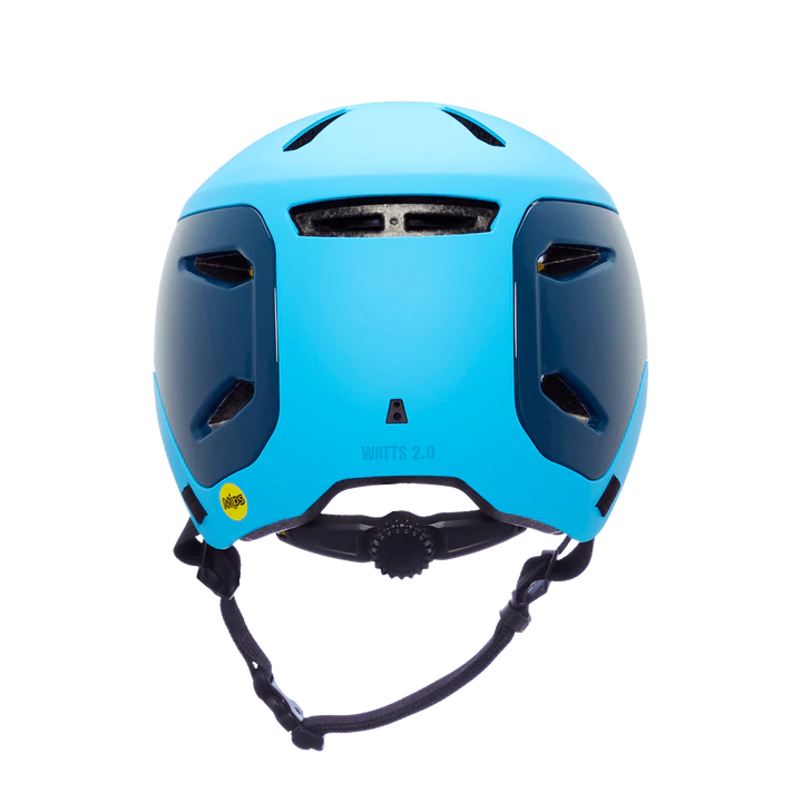 Bern Watts 2.0 MIPS Helmet - Matt Ocean Blue