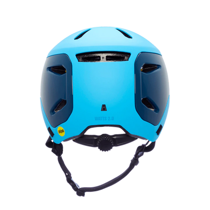 Bern Watts 2.0 MIPS Helmet - Matt Ocean Blue