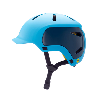 Bern Watts 2.0 MIPS Helmet - Matt Ocean Blue