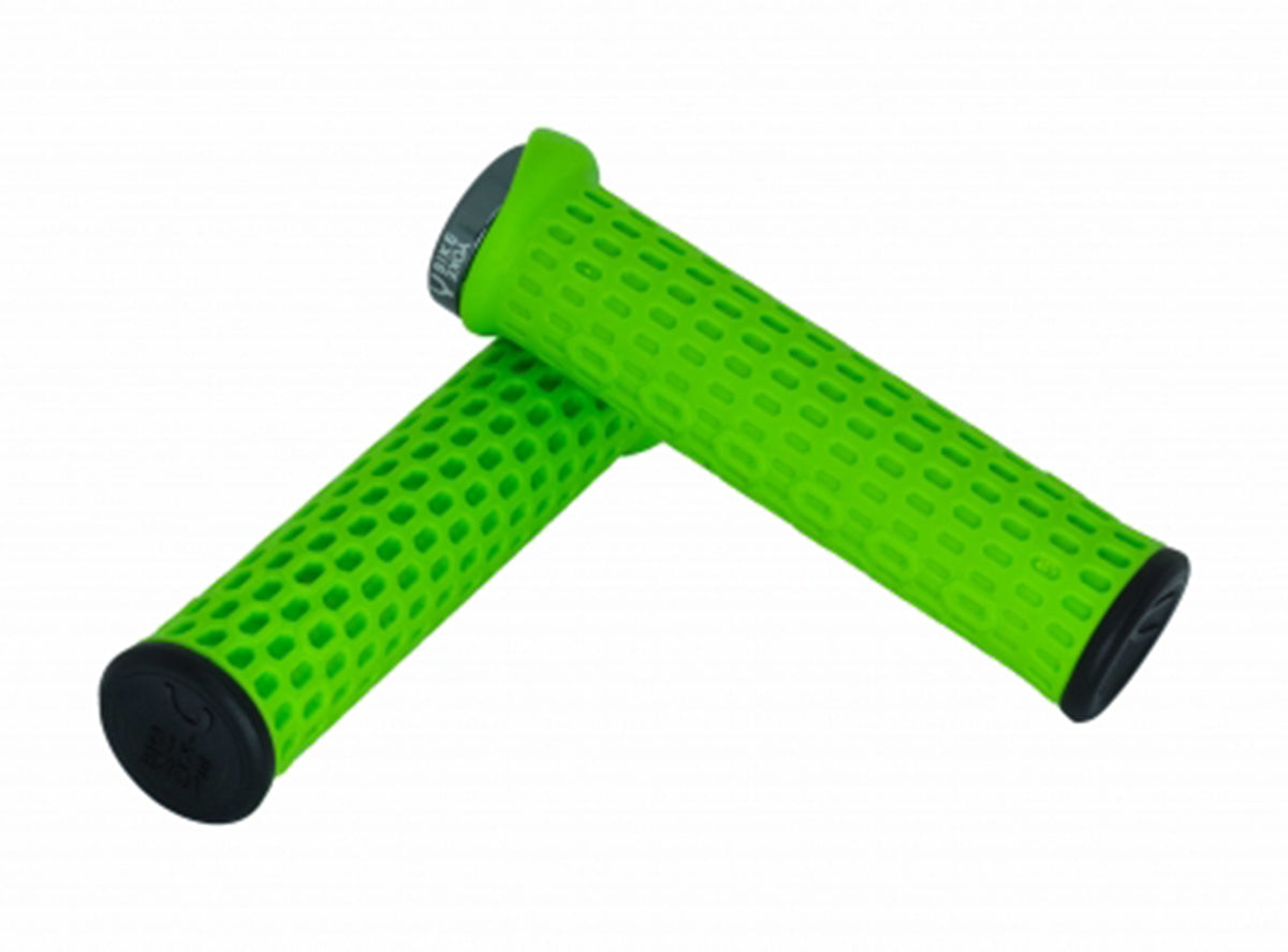 Green bike outlet grips