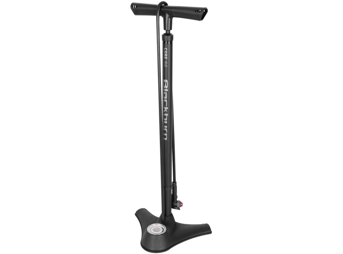 Blackburn Core 2 Floor Pump Black Presta / Schrader / Dunlop 