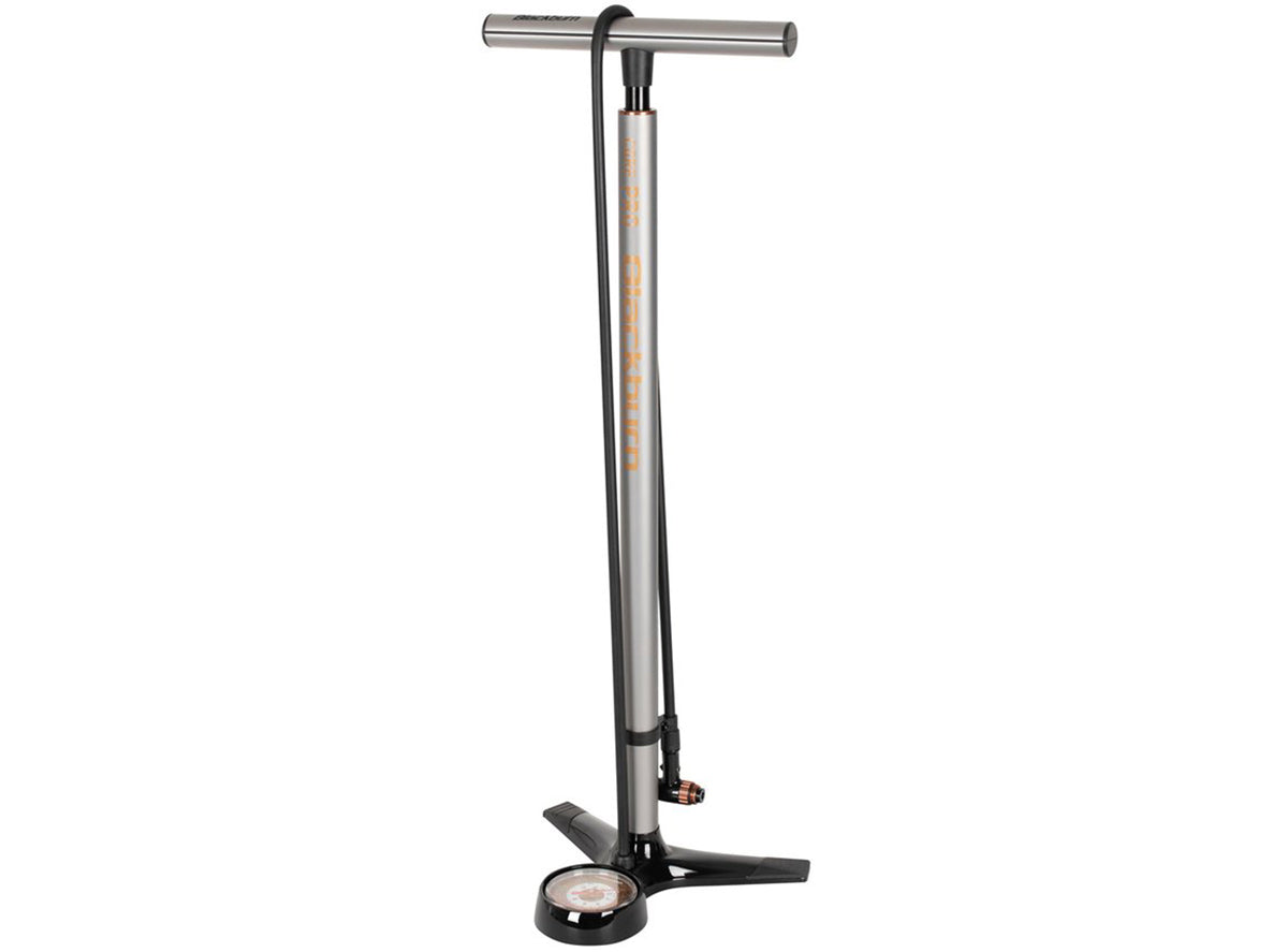Blackburn Core Pro Floor Pump Gray Presta / Schrader / Dunlop 