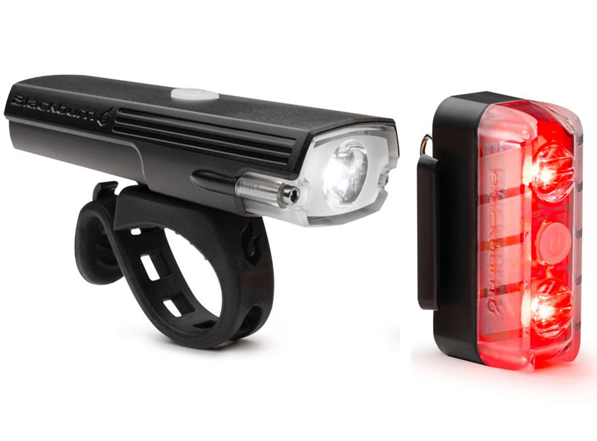 Blackburn Dayblazer 550 Front/65 Rear Light Set Black  