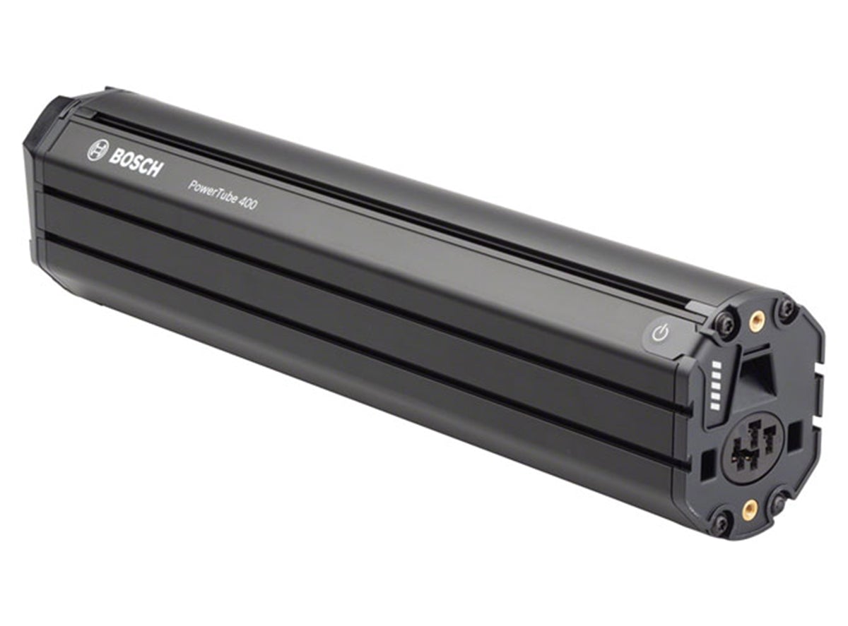 Bosch Powertube 400 US eBike Battery - Black Black 400Wh - Horizontal Mount 