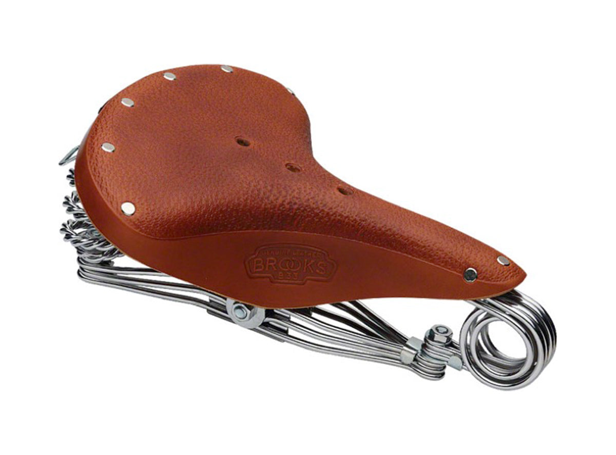 Brooks England B33 Classic Leather Saddle - Honey Honey  