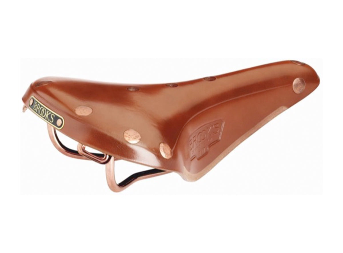 Brooks England Classic B17 Leather Saddle - Special - Honey Honey  