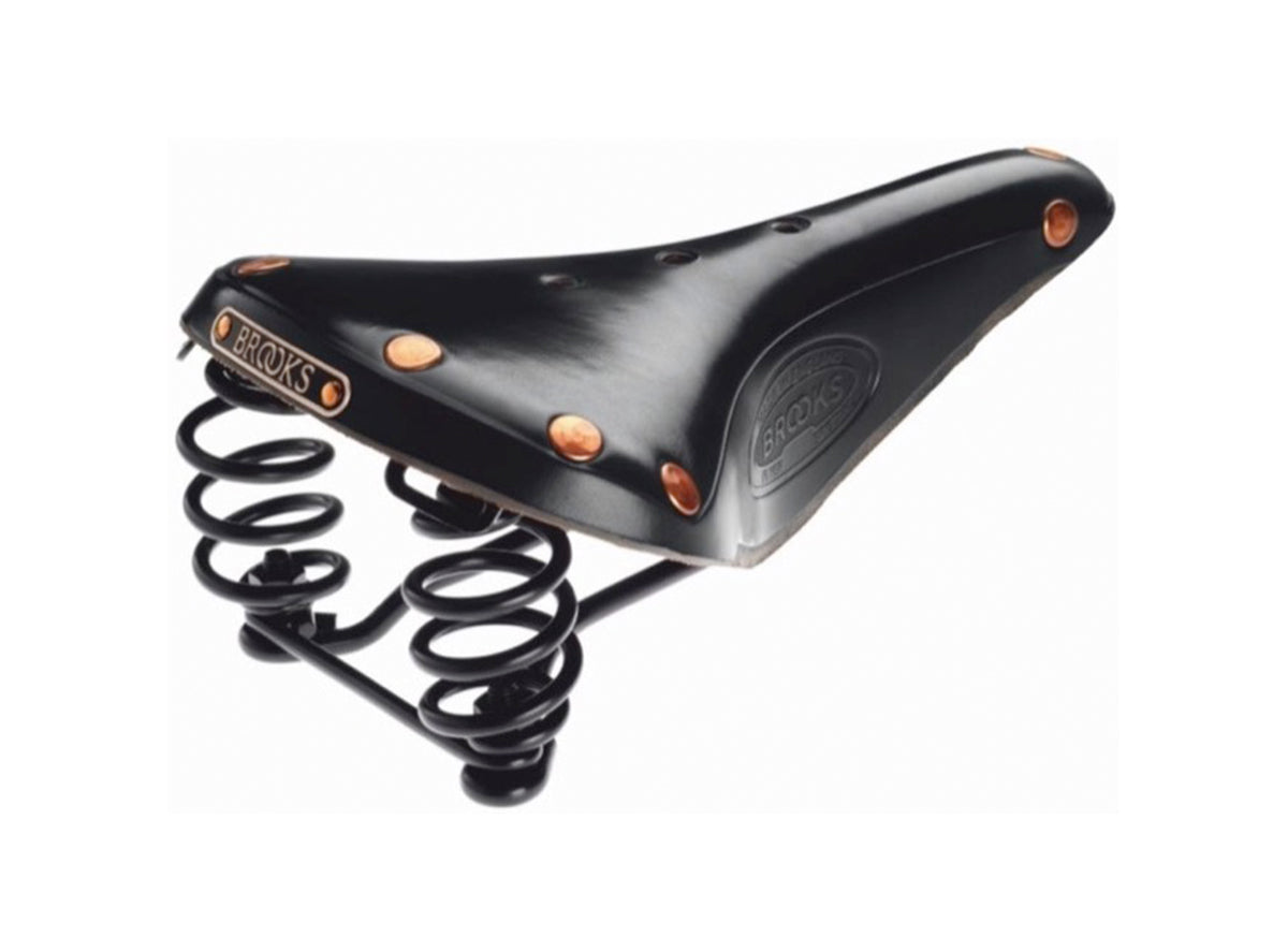Brooks England Flyer Classic Leather Saddle - Special - Black Black  
