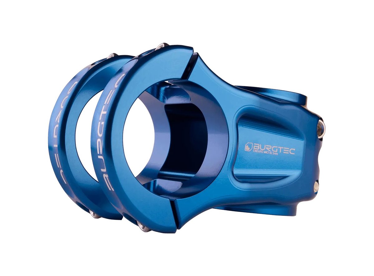 Burgtec Enduro MK3 35 MTB Stem - Deep Blue Deep Blue 1.1/8" 35mm