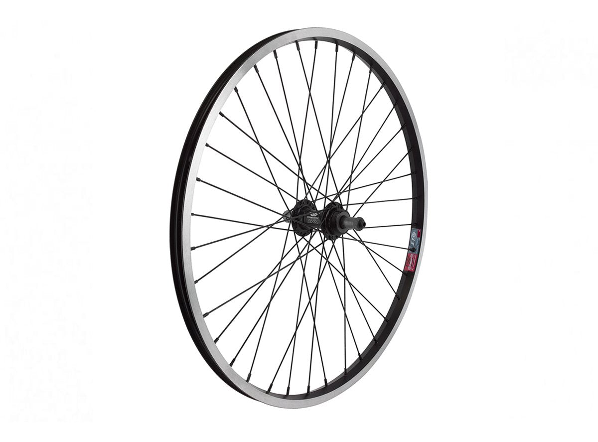 CBO Generic 24" X 1.5" Alloy Cruiser Wheel - Rear - Black Black QR 