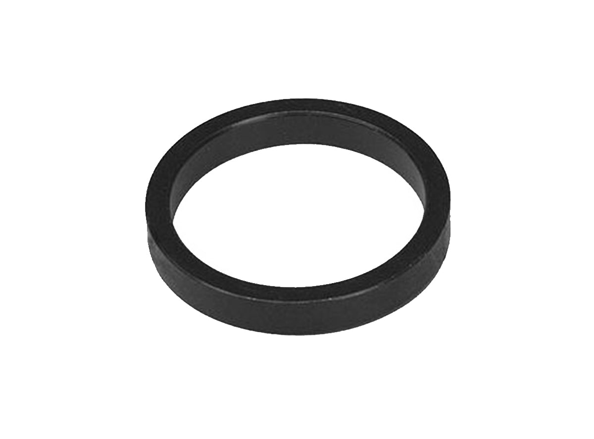 CBO Generic Aluminum Headset Spacer - 1.1/8" x 10mm - Black Black 1.1/8" 