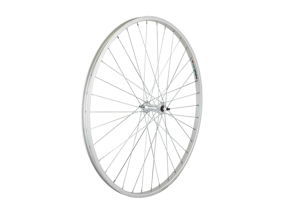 CBO Generic 27" Aluminium Road Wheel - Front Silver 27" x 1.1/4" - Bolt On 5/16 36h