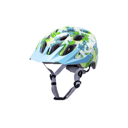 Kali Protectives Chakra MTB Helmet - Youth - Flora Gloss Blue