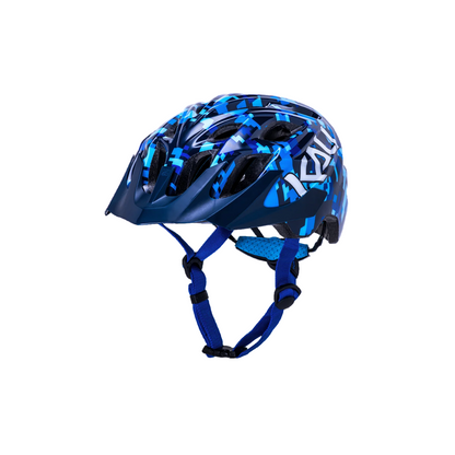 Kali Protectives Chakra MTB Helmet - Youth - Pixel Gloss Blue