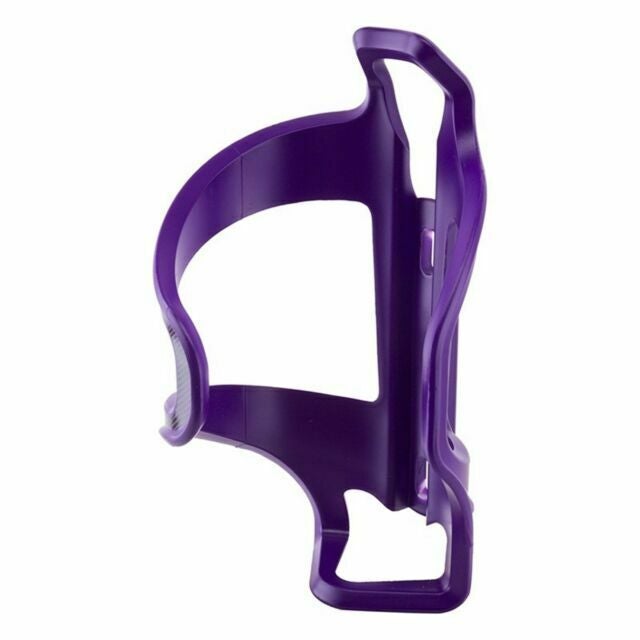 Lezyne Flow SL Enhanced Water Bottle Cage - Right Side - Purple Purple  