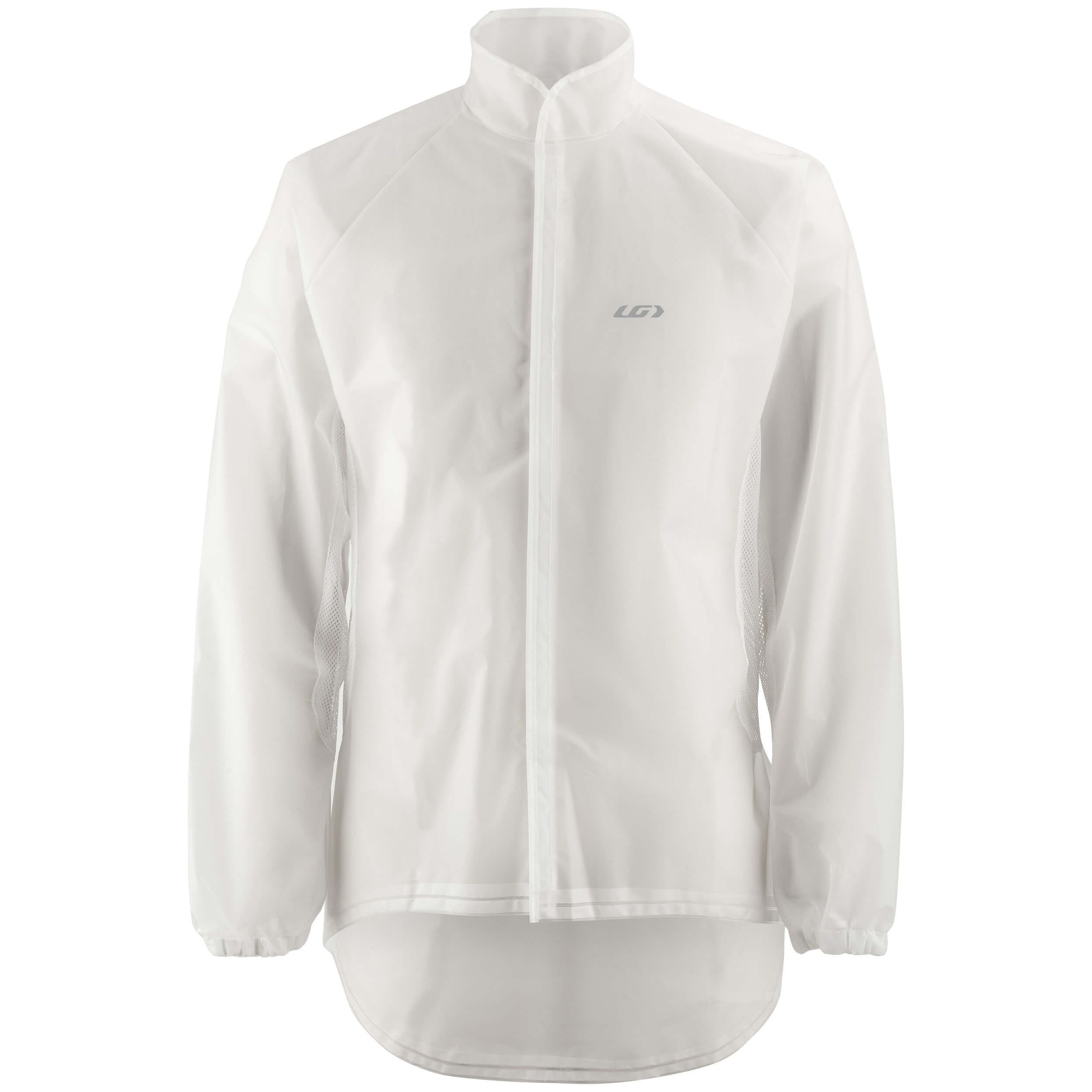 Clear cycling rain sales jacket