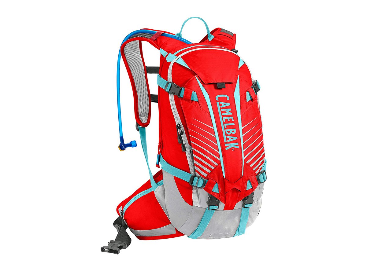 Camelbak KUDU 12 Hydration Pack - Fiery Red-Silver Fiery Red - Silver 3L 100oz Hydration Capacity 