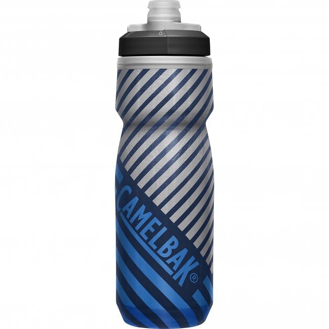 Camelbak Podium Chill Outdoor Water Bottle - 21oz - Navy Stripe - 2022 Navy Stripe  