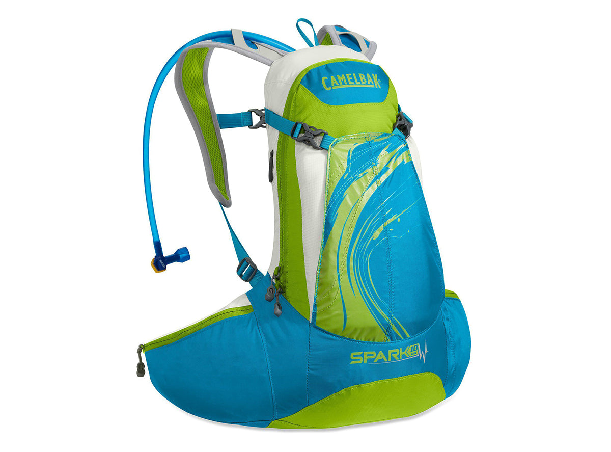 Camelbak Spark 10 LR Hydration Pack - Blue Jewel-Chartreuse Blue Jewel - Chartreuse  