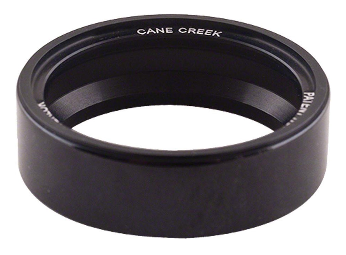 Cane Creek 110 Series Interlok Alloy Headset Spacer - 1.1/8" x 10mm - Black Black 1.1/8" 