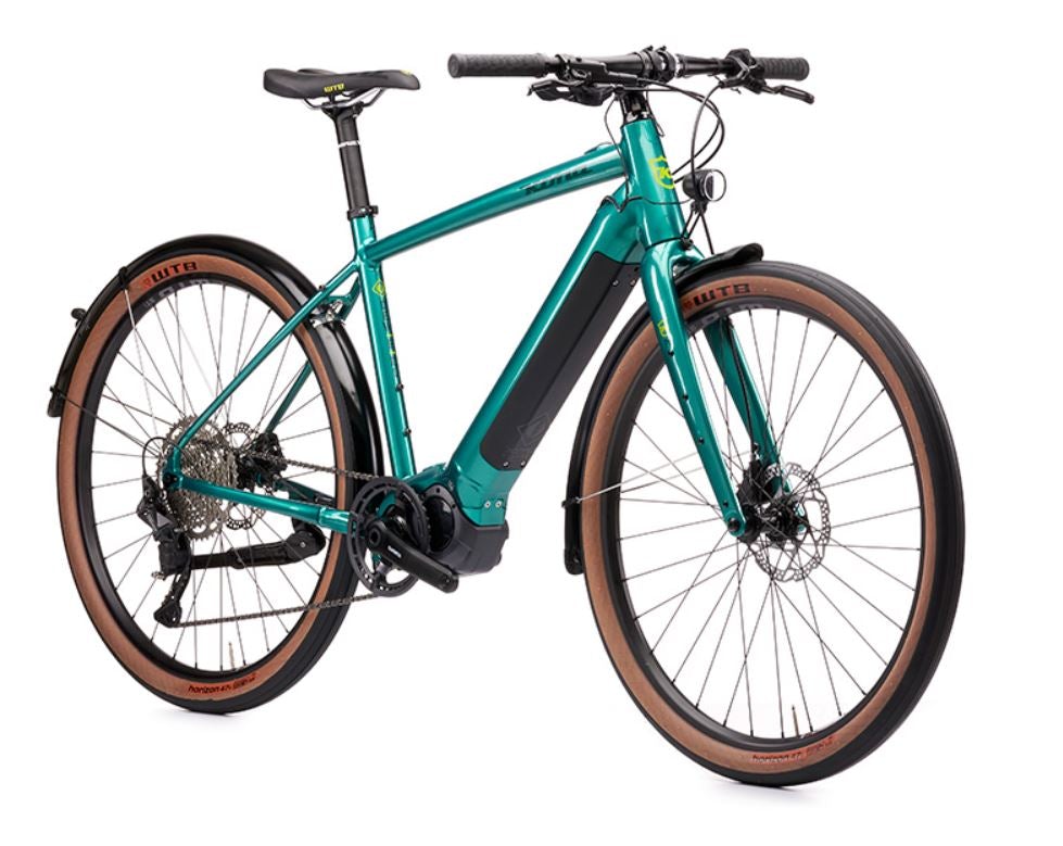 kona dew urban bike Kona Dew-E DL - Gloss Metallic Green