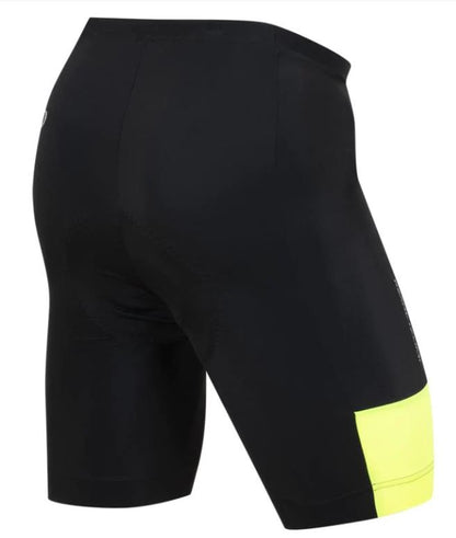 Pearl Izumi Quest Short - Black-Screaming Yellow - 2024