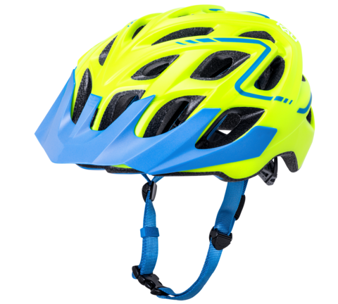 Kali Chakra Plus Reflex MTB Helmet - Matt Fluro Yellow-Blue Matt Fluro Yellow - Blue Large/X-Large 