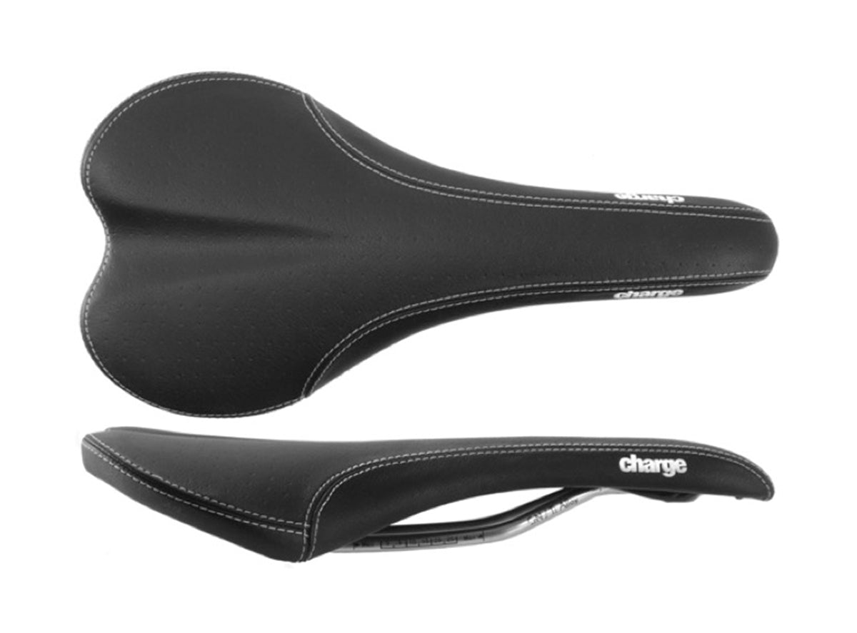 Charge Bikes Knife Ti MTB Saddle - Black Black  