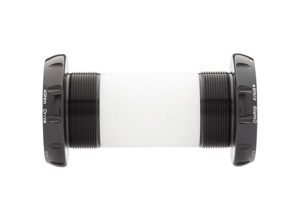 Chris King ThreadFit 30 DUB Road Bottom Bracket Black English - Fit Kit #2 