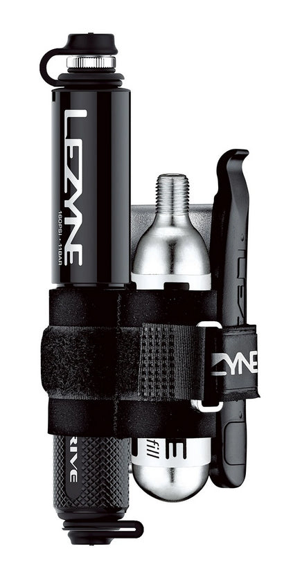 Lezyne Pocket Drive HV - Loaded Black Includes Lever Kit And 20g C02 Presta / Schrader