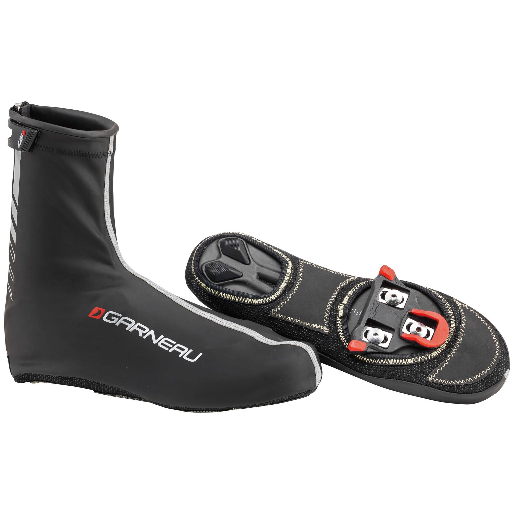 Louis Garneau H2O 2 Cycling Shoe Cover - Black Black Medium 