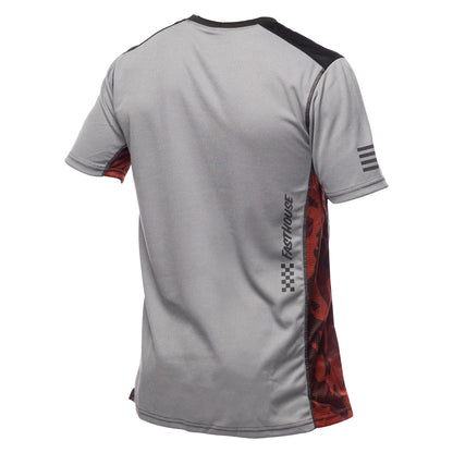 Fasthouse Classic Acadia Short Sleeve MTB Jersey - Heather Gray