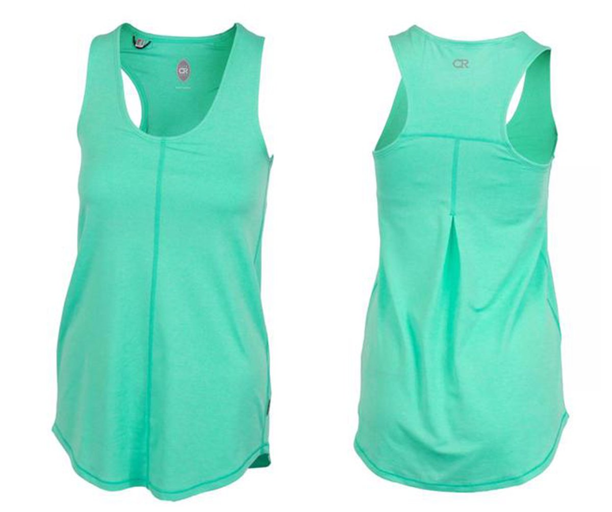 Sustainable Drirelease® Twisted Racer Tank Top - UP Clothing