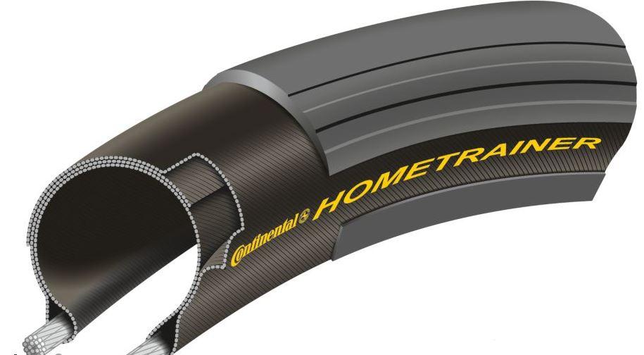 Continental Hometrainer 700c Folding Training Tire Black 23c 