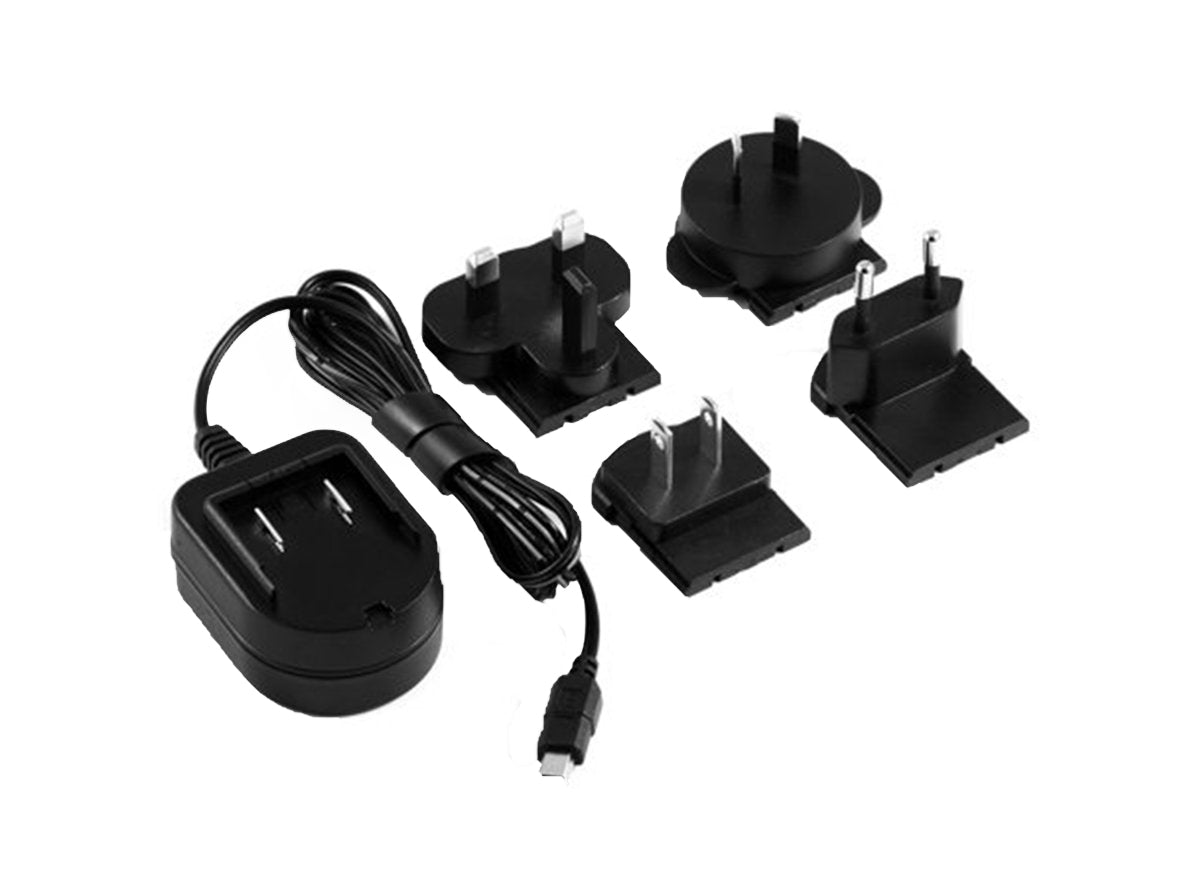 Contour 2450 Universal Wall Charger - With Attachments - Black Black  