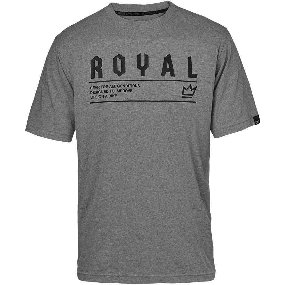 Royal Core Short Sleeve MTB Jersey - GFAC - Gray