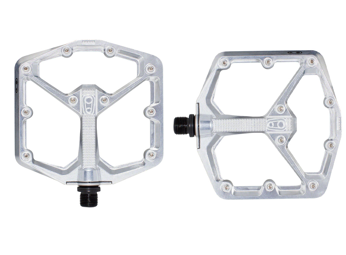 Crank Brothers Limited Edition Stamp 7 Pedals - High Polish Silver