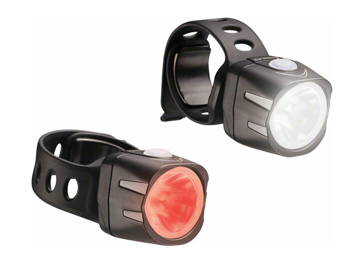 Cygo Lite Dice Lightset - HL150 & TL50 Black Front & Rear 