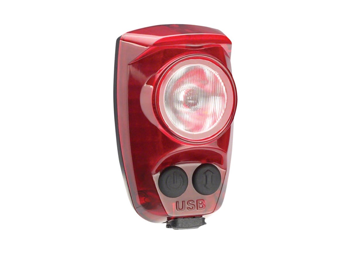 Cygo Lite Hotshot Pro 150 Rechargeable Tail Light - Black-Red Black - Red  