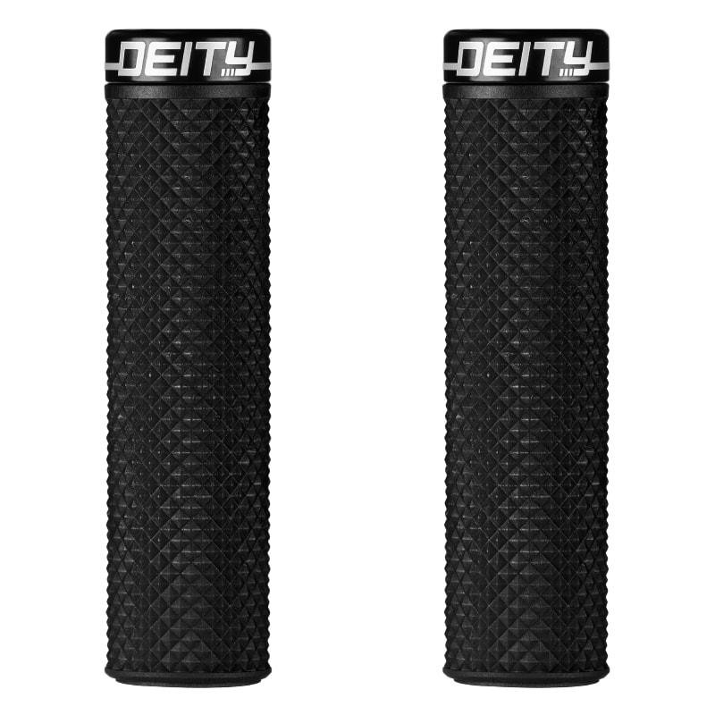 Deity Components Supracush Grips - Black Black  