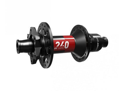 DT Swiss 240 MTB Disc Hub - EXP Boost - Rear - Black-Red