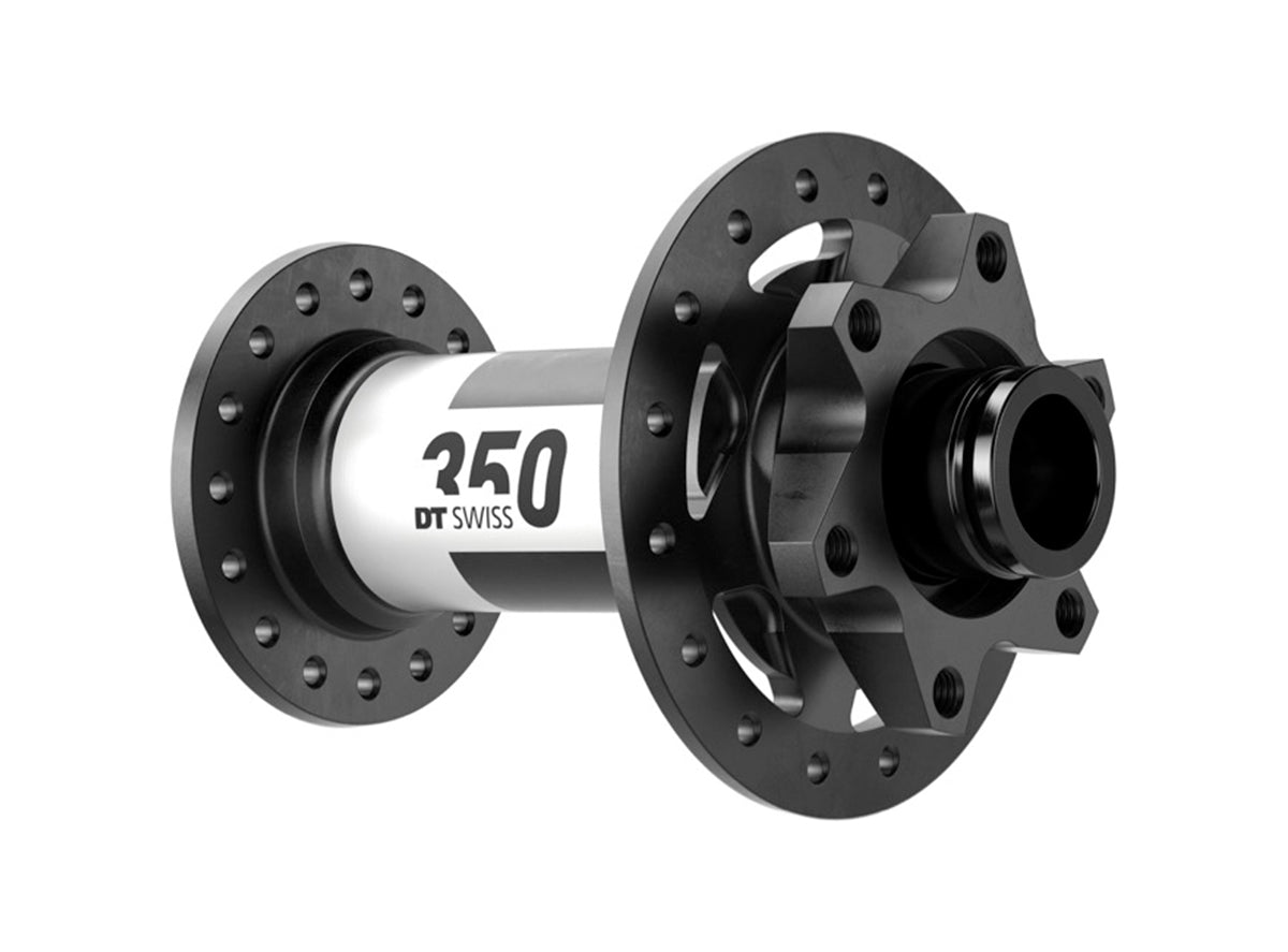 DT Swiss 350 MTB Disc Hub - Front - Black - 2022 Black 15x110mm 32h